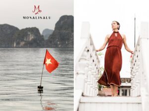 Monalisalu fashion editorial photographed in Vietnam