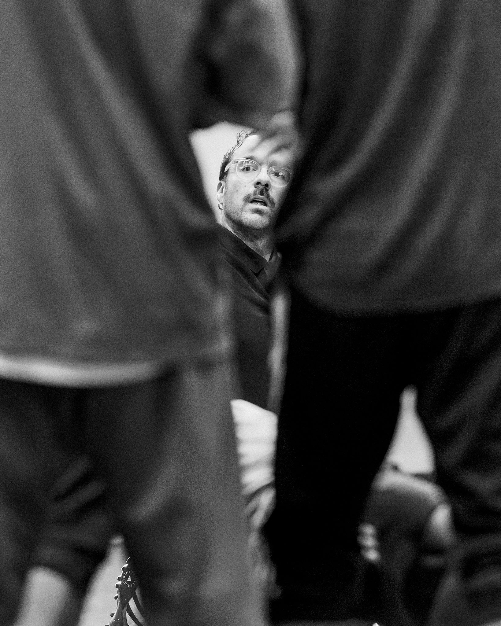 Dancers rehearsing Svatbata by Marcos Morau at the Ballet du Grand Théâtre de Genève